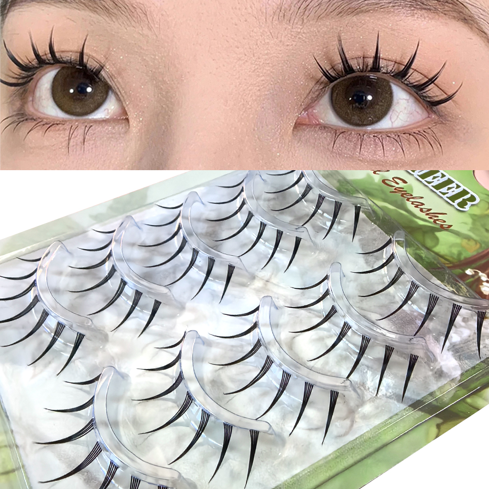 Eyelash Extension Japanese Style - 5 Pairs Japanese Style Fairy Eyelashes