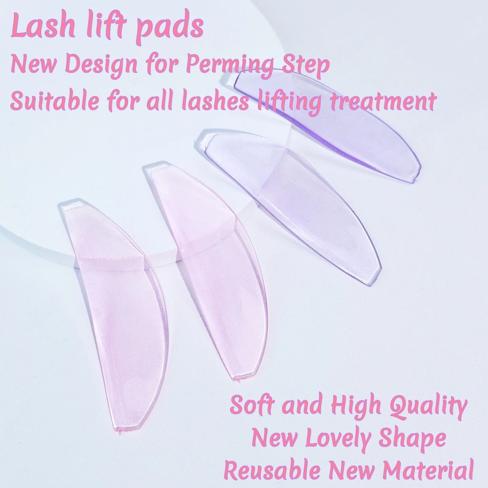 Eyelash Lift Or Extension - 1 pair softening lash lift pads,