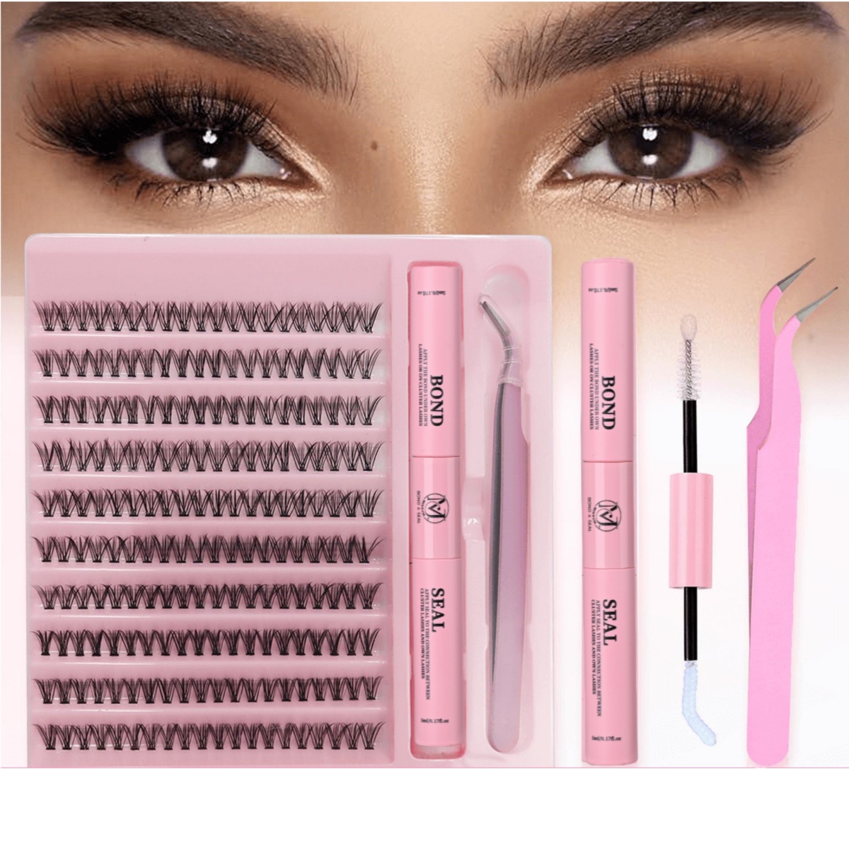 Eyelash Extension Volume - DIY eyelash extension kit 9-16mm mixed