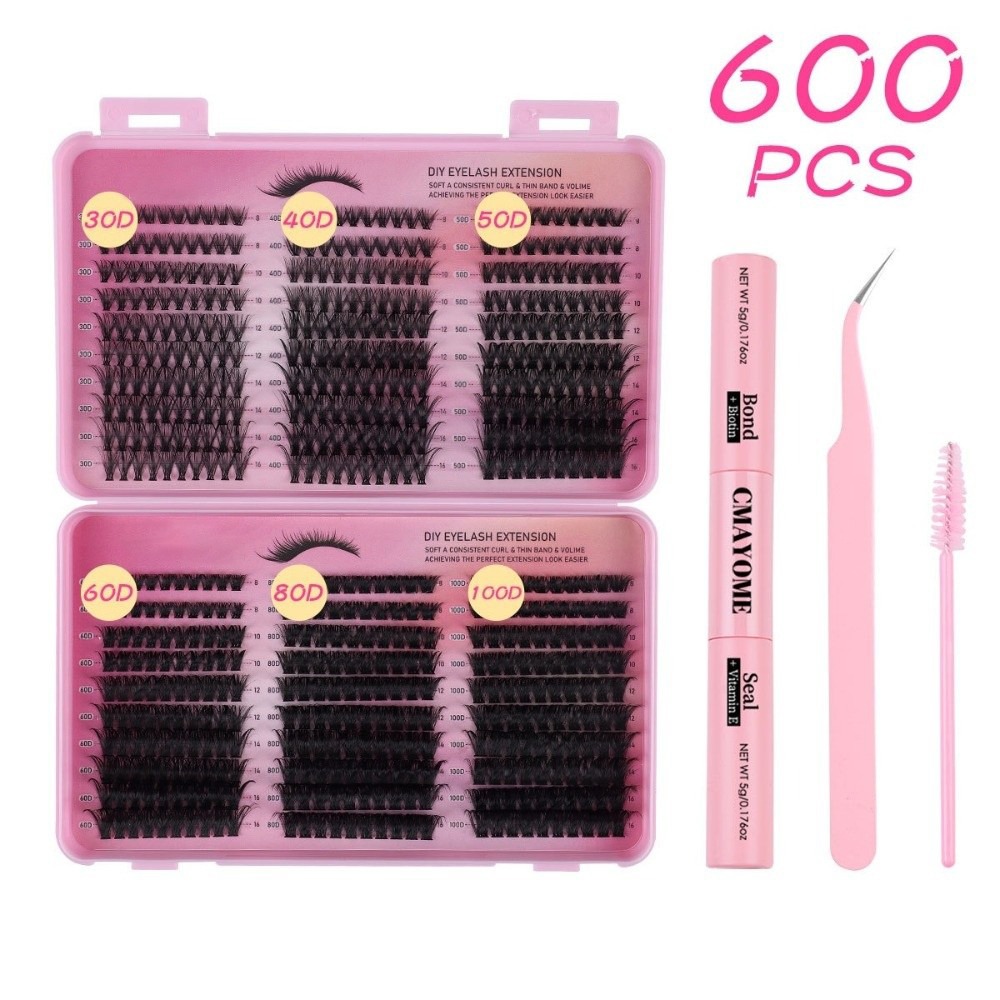 Eyelash Extension Wispy - Bond and Seal False Eyelashes Wispy