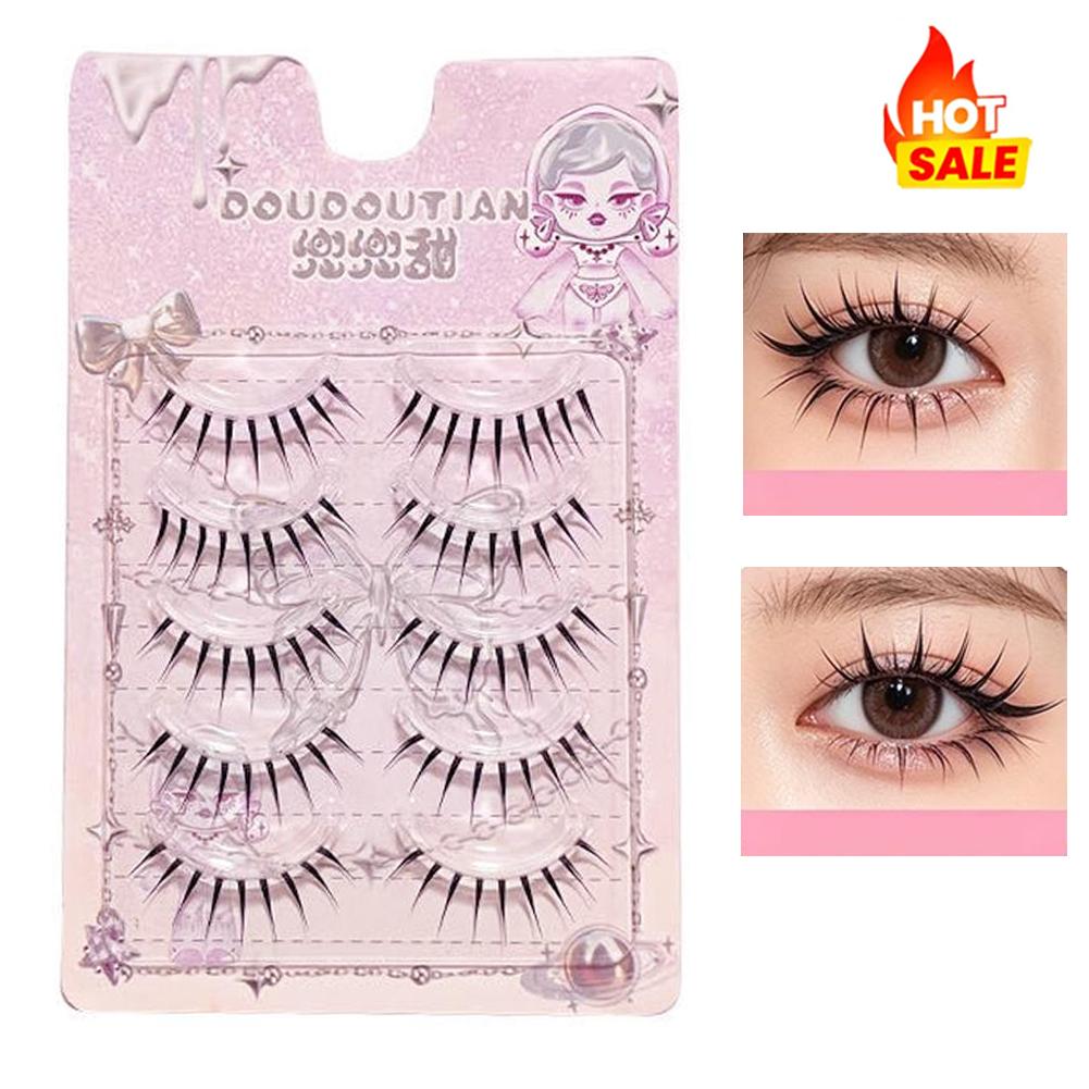 5 Pairs Natural False Eyelashe - Eyelash Extension Japanese Style 리뷰 및 가격