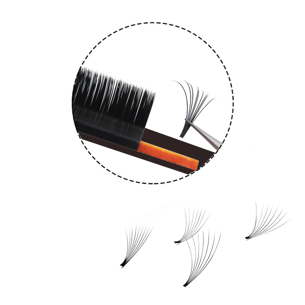 MASSCAKU Easy Fanning Volume M - Eyelash Extension Human Hair 리뷰 및 가격