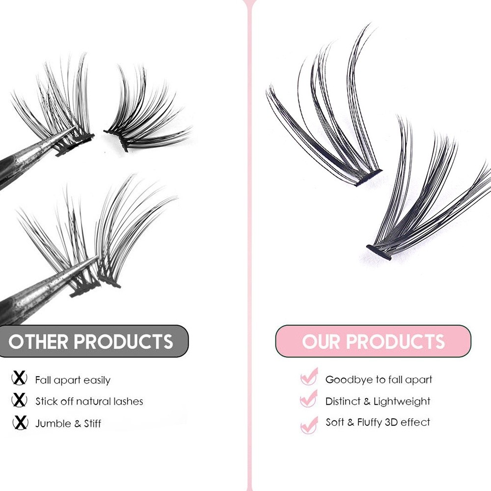 8-16mm Length False Eyelashes  - Eyelash Extension Wispy 리뷰 및 가격