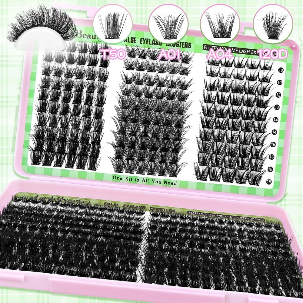 Natural Look False Eyelashes W - Eyelash Extension Wispy 리뷰 및 가격