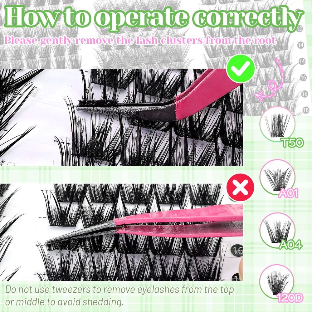 Natural Look False Eyelashes W - Eyelash Extension Wispy 리뷰 및 가격