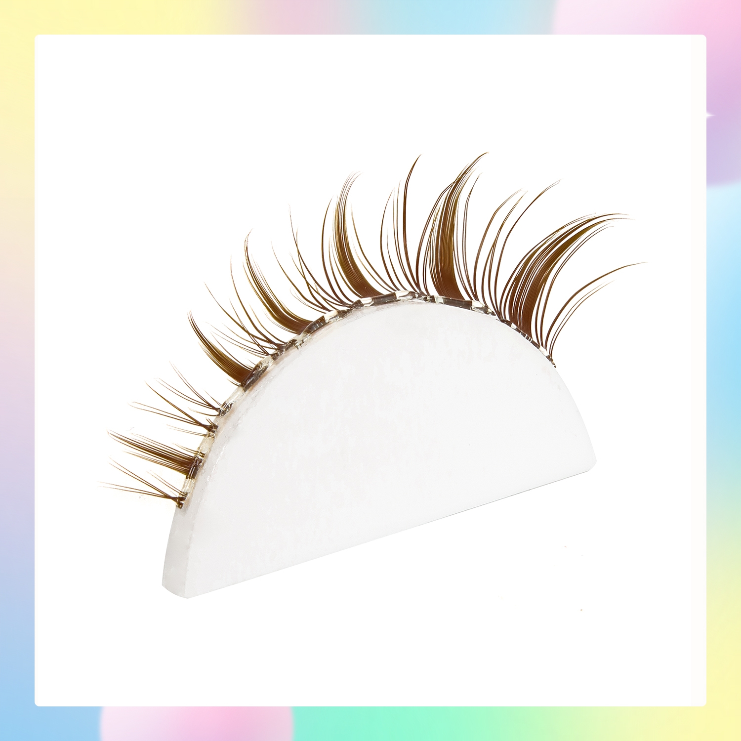 100 Clusters, Self-Adhesive Ey - Eyelash Extension No 8 리뷰 및 가격