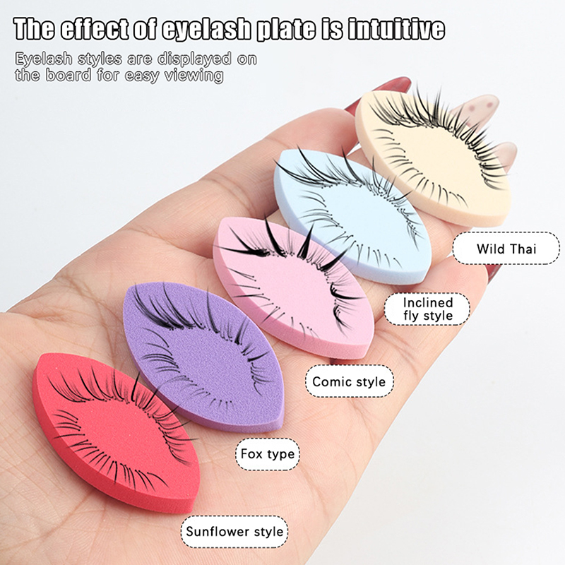 50PCS False Eyelash Pads Begin - Eyelash Extension Wispy 리뷰 및 가격