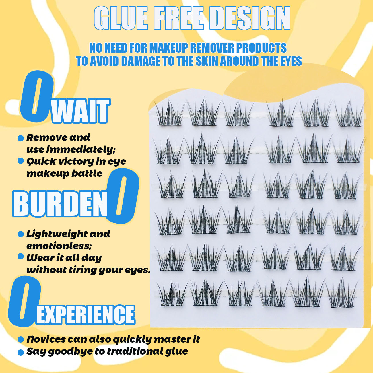 No Glue Required Fake Eyelashe - Eyelash Extension No 8 리뷰 및 가격