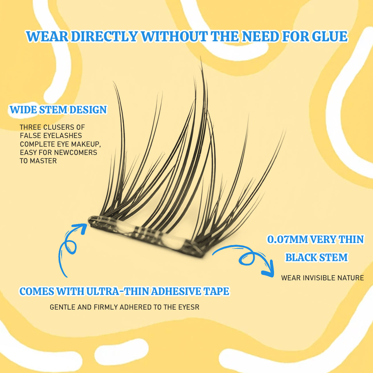 No Glue Required Fake Eyelashe - Eyelash Extension No 8 리뷰 및 가격