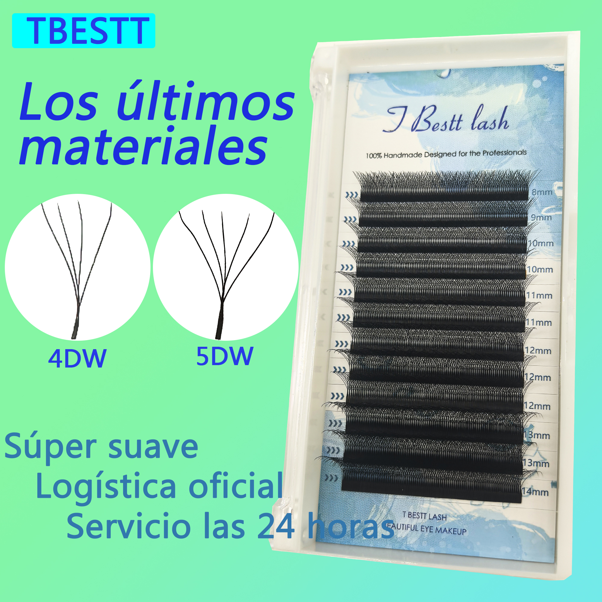 TBestt Soft 5DW Shape Lash Des - Eyelash Extension Human Hair 리뷰 및 가격