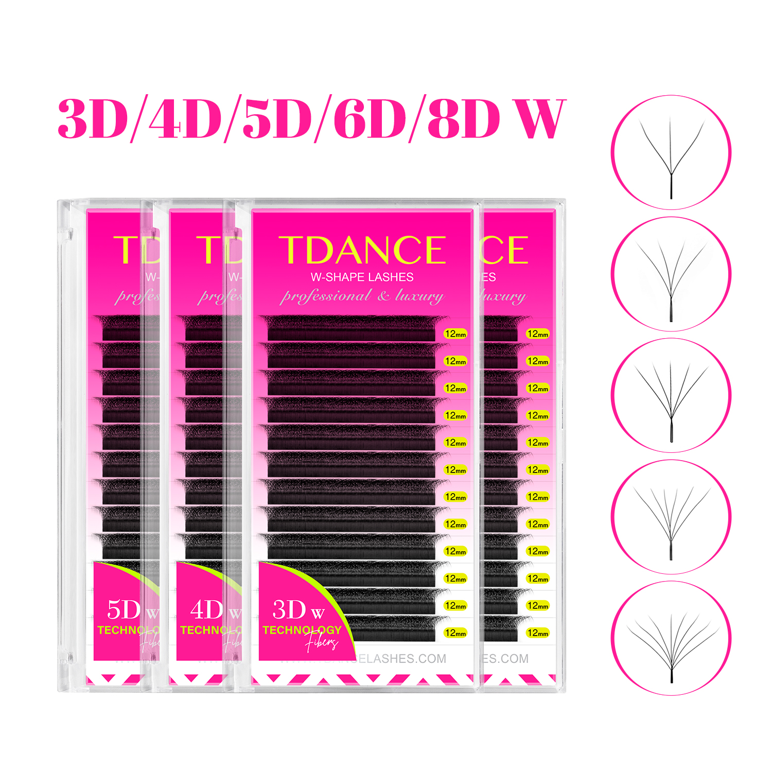 TDANCE 3D 4D 5D 6D Premade Fan - Eyelash Extension Human Hair 리뷰 및 가격