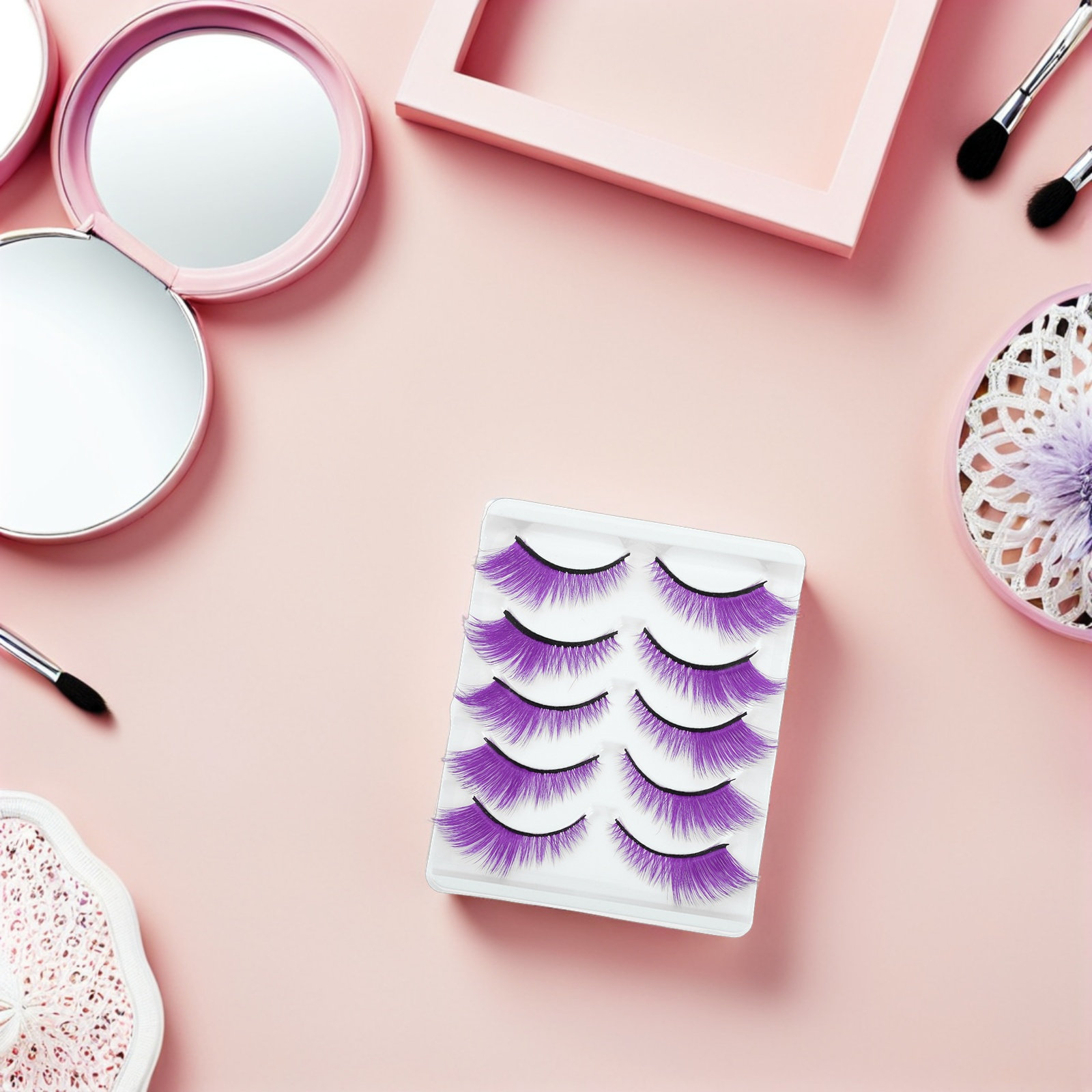 5Pairs Japanese Style Colored  - Eyelash Extension Japanese Style 리뷰 및 가격