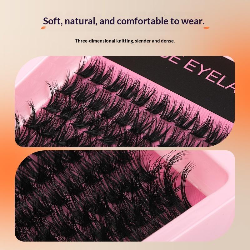 10Row 140 Clusters Fluffy Thic - Eyelash Extension Wispy 리뷰 및 가격