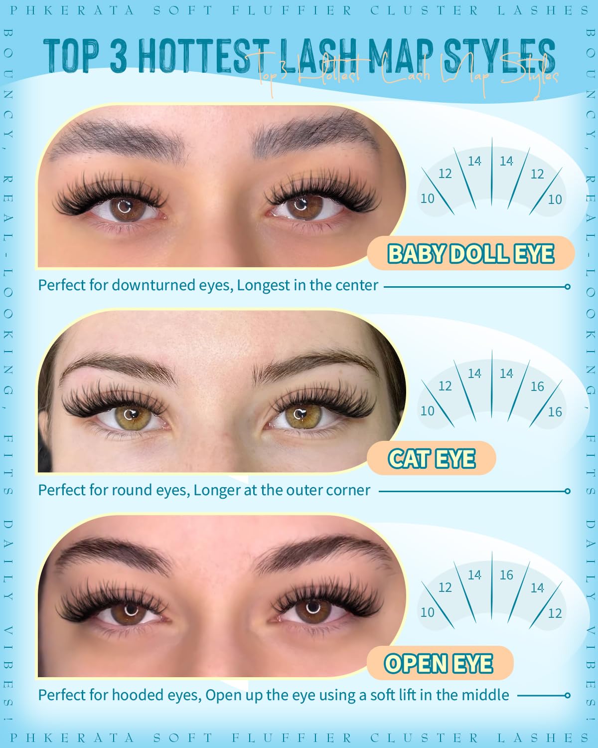 Natural Lash Clusters Kit 180P - Eyelash Extension Images Free 리뷰 및 가격