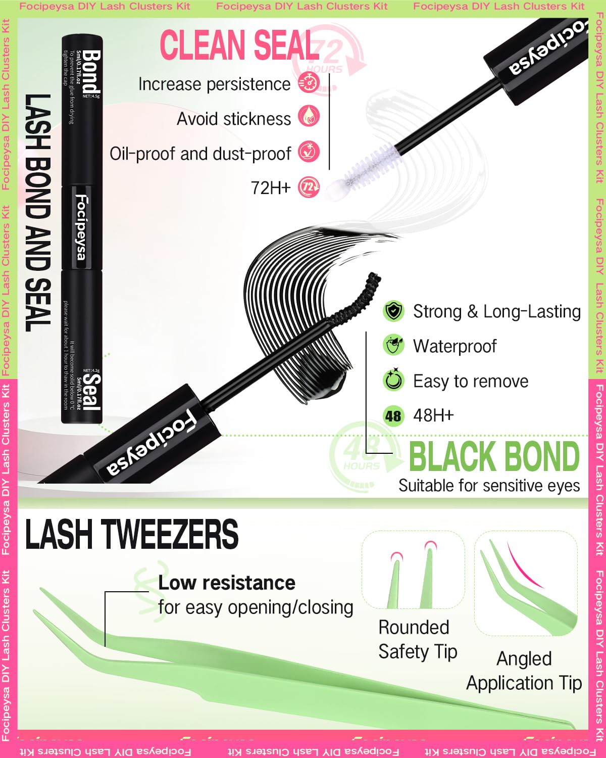 Fox Eye Lash Clusters Kit Wisp - Eyelash Extension Images Free 리뷰 및 가격