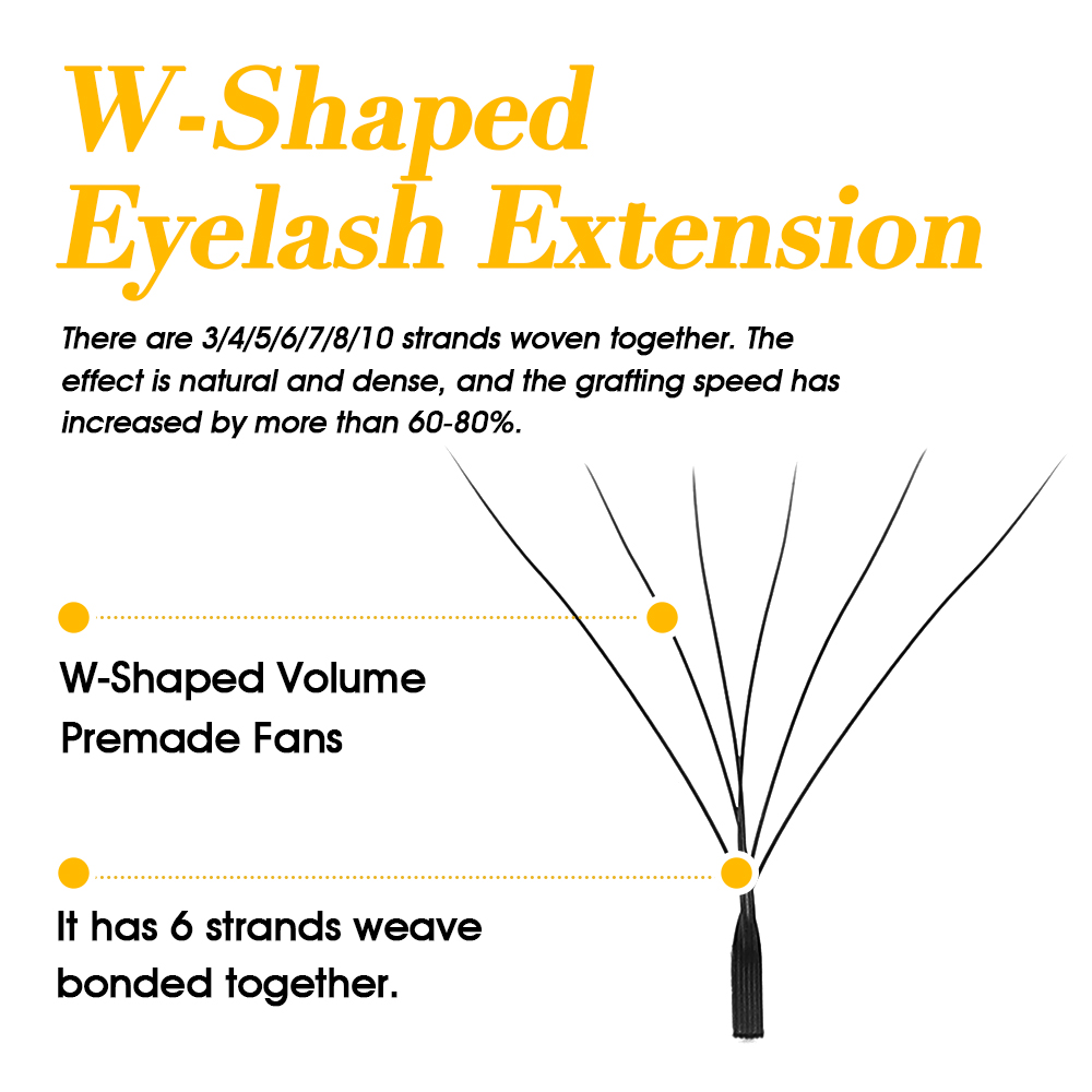 Private Label Masscaku W Style - Eyelash Extension Human Hair 리뷰 및 가격