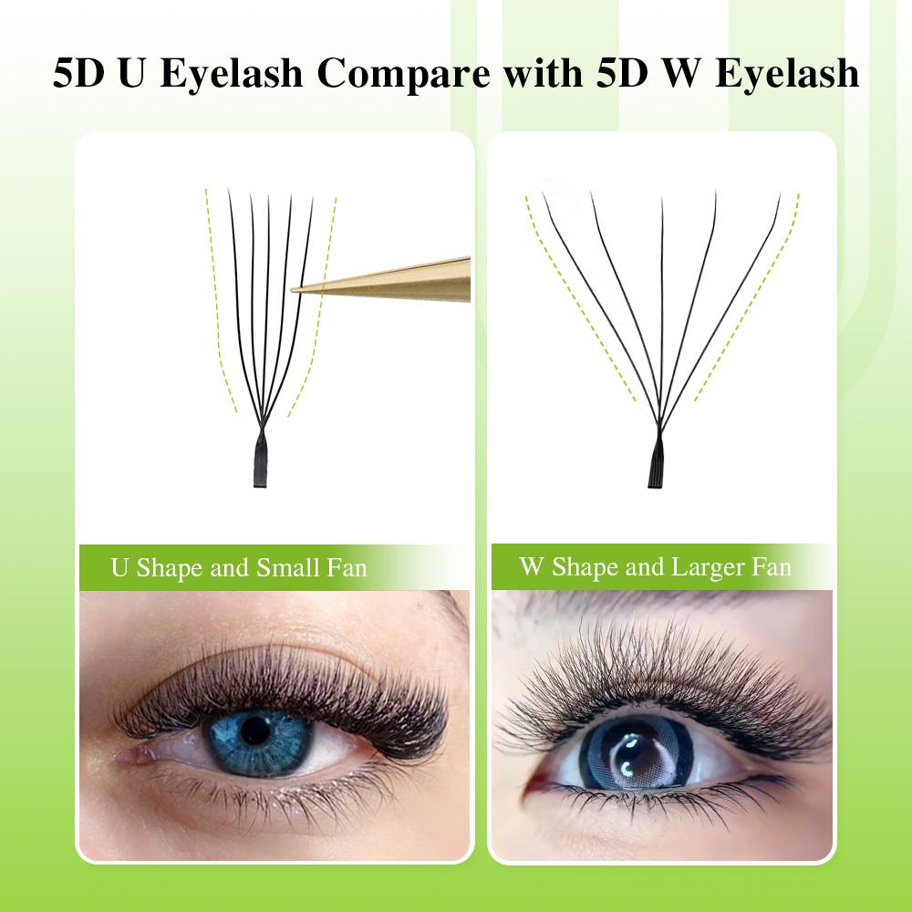 NAGARAKU U Shape 3D/4D/5D Soft - Eyelash Extension Human Hair 리뷰 및 가격