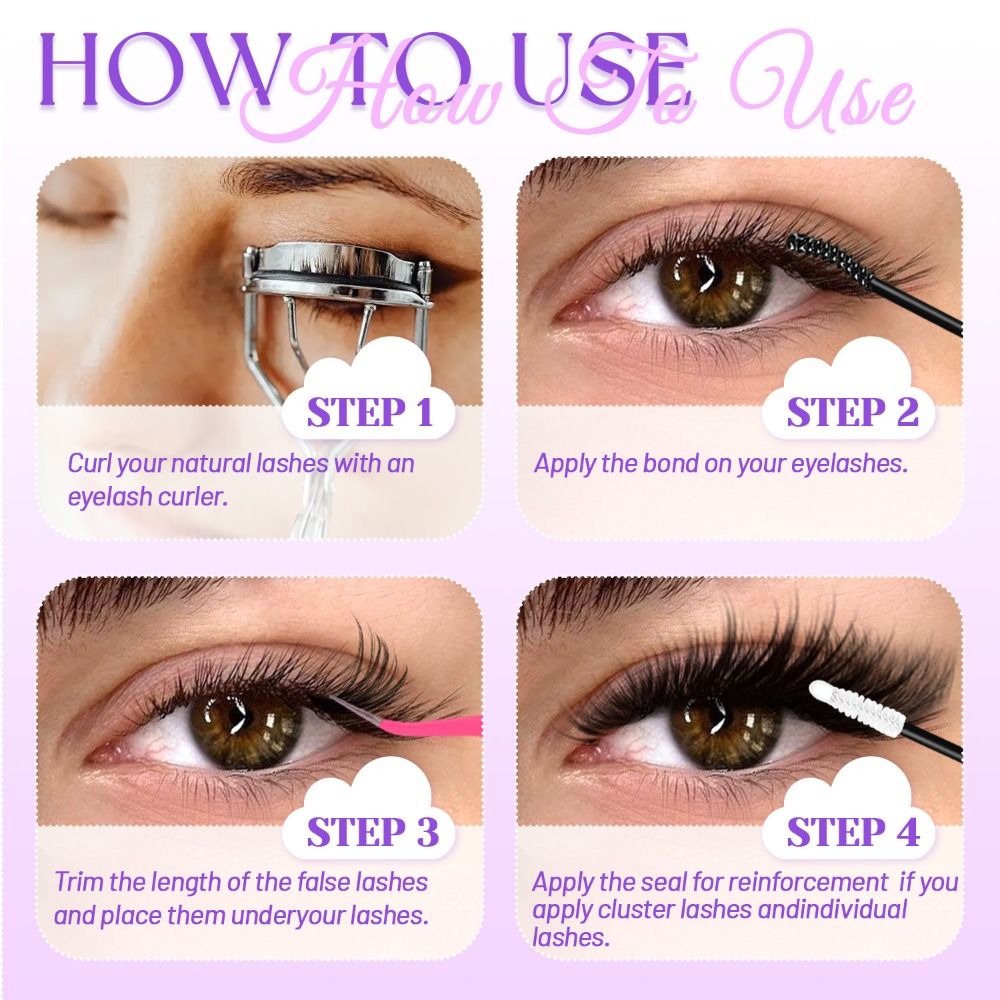9-18mm Length False Eyelashes  - Eyelash Extension Wispy 리뷰 및 가격