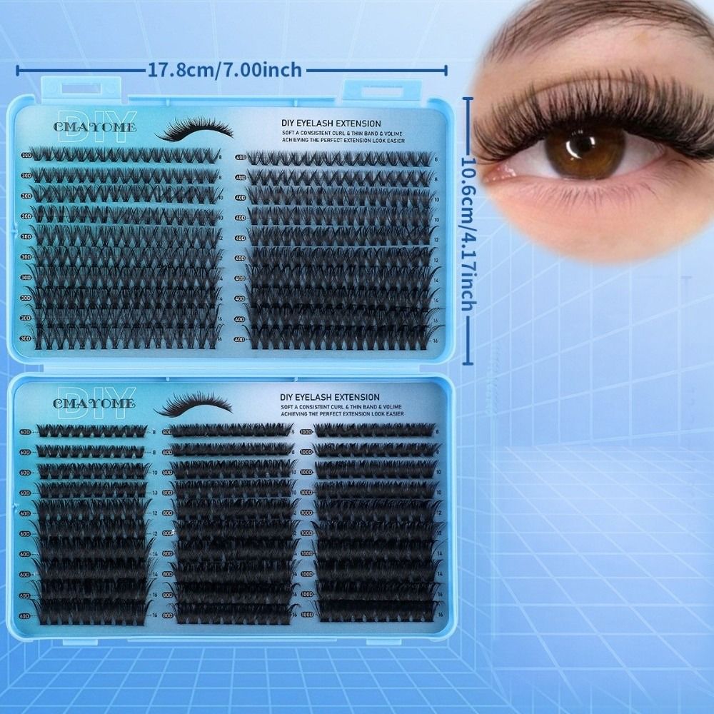 640Pcs 8-16mm Length False Eye - Eyelash Extension Volume 리뷰 및 가격