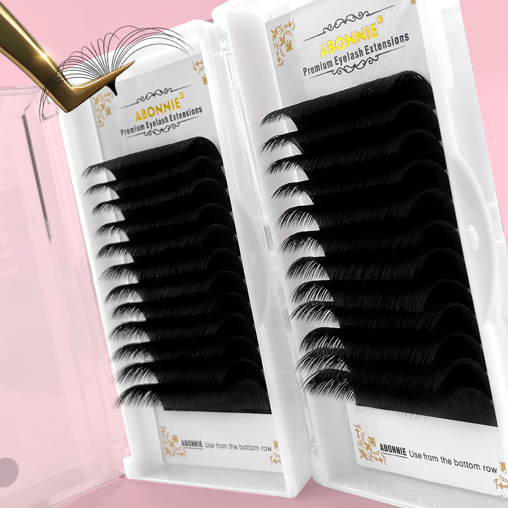 Abonnie 0.03-0.10mm Easy Fan L - Eyelash Extension Human Hair 리뷰 및 가격
