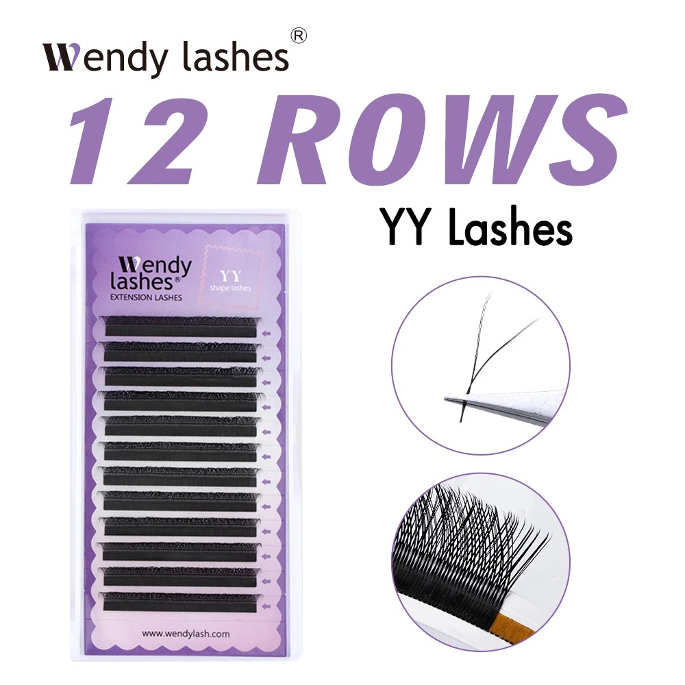 WENDY 2D YY Shape C/D Curl Eya - Eyelash Extension Human Hair 리뷰 및 가격