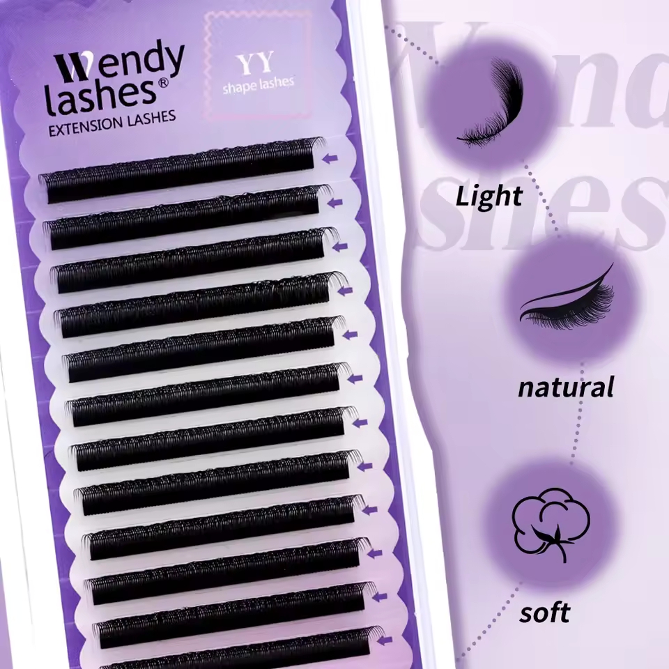 WENDY 2D YY Shape C/D Curl Eya - Eyelash Extension Human Hair 리뷰 및 가격