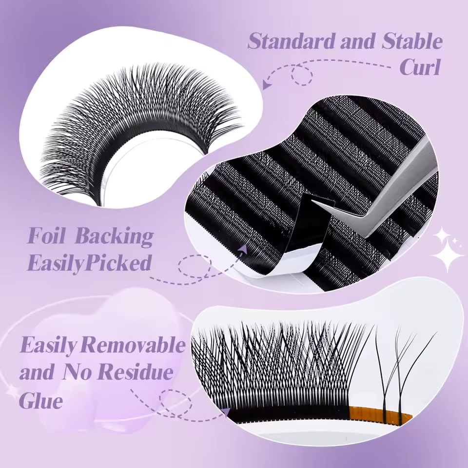 WENDY 2D YY Shape C/D Curl Eya - Eyelash Extension Human Hair 리뷰 및 가격