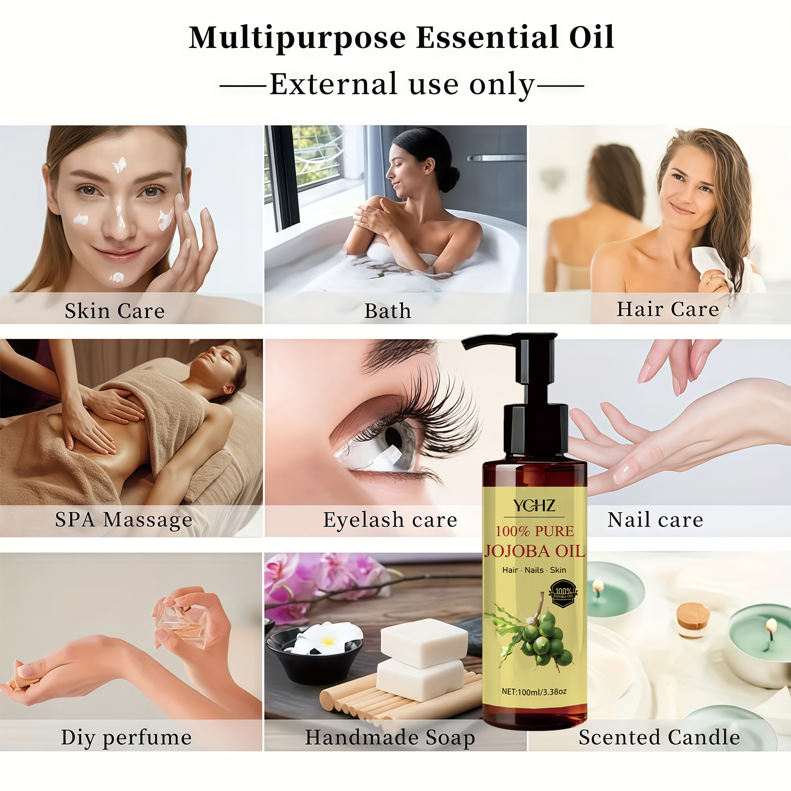 Jojoba Oil—Pure Natural Skin C - Eyelash Extension Human Hair 리뷰 및 가격