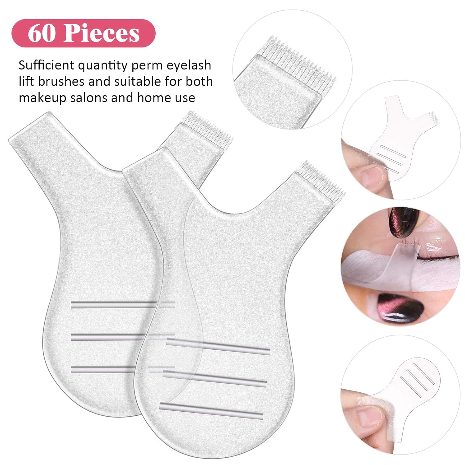 60 Pcs Y Shape Eyelash Lift Br - Eyelash Extension Images Free 리뷰 및 가격