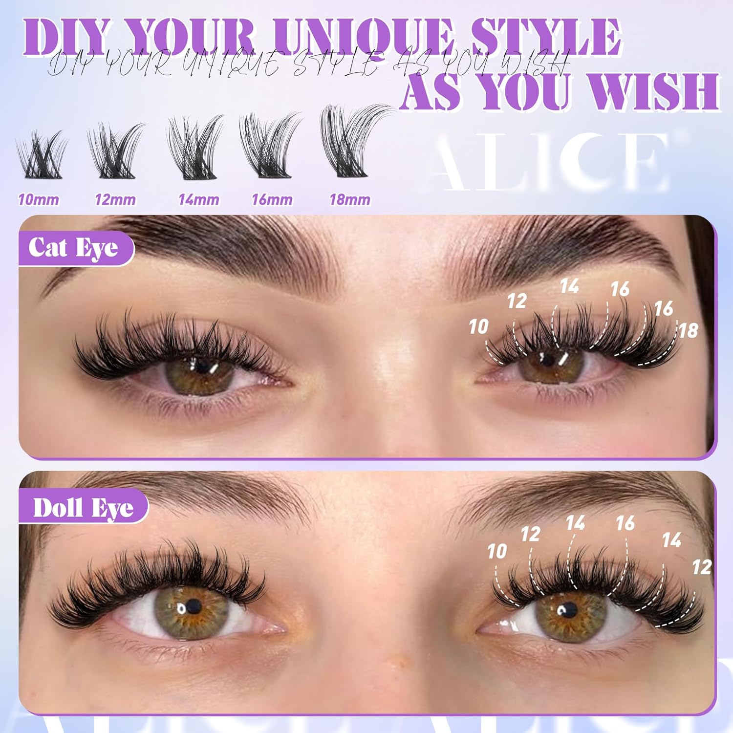 Wispy Lash Clusters Kit 162pcs - Eyelash Extension Images Free 리뷰 및 가격