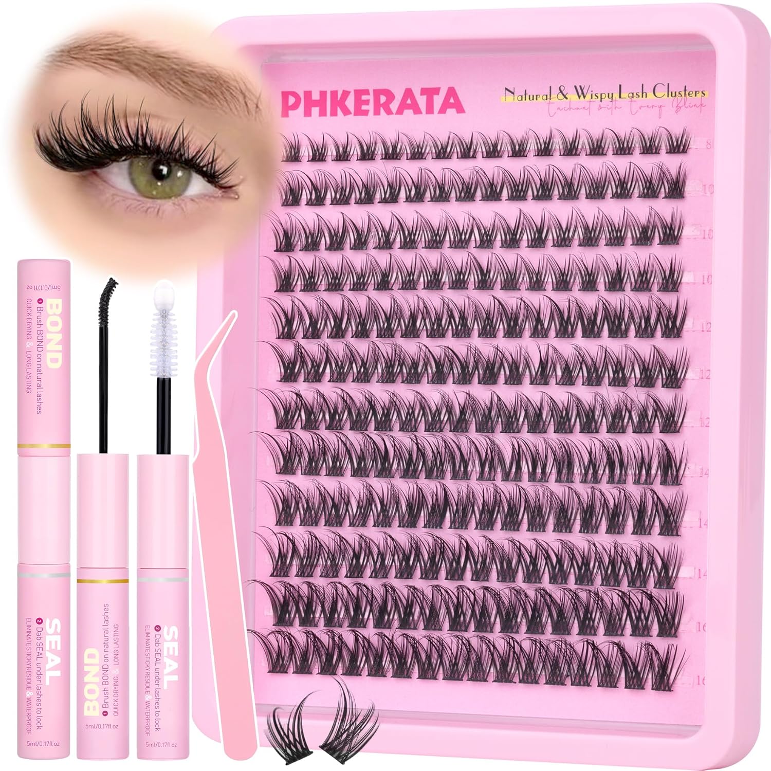 Wispy Lash Clusters Kit 192 Pc - Eyelash Extension Images Free 리뷰 및 가격