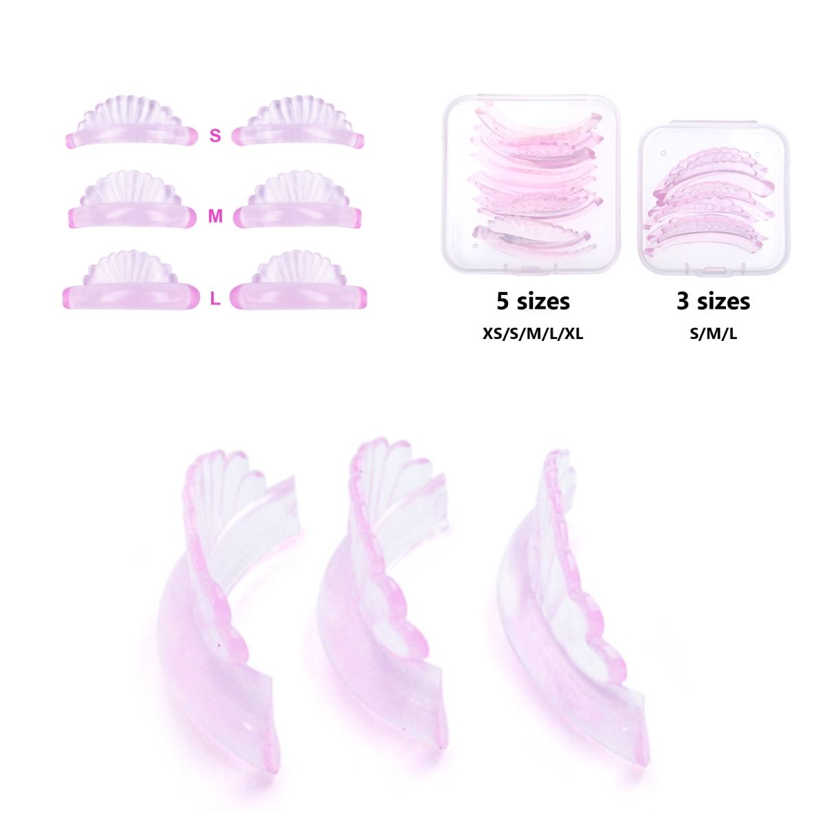 3Pairs or 5Pairs  Lash Lift Si - Eyelash Lift Or Extension 리뷰 및 가격