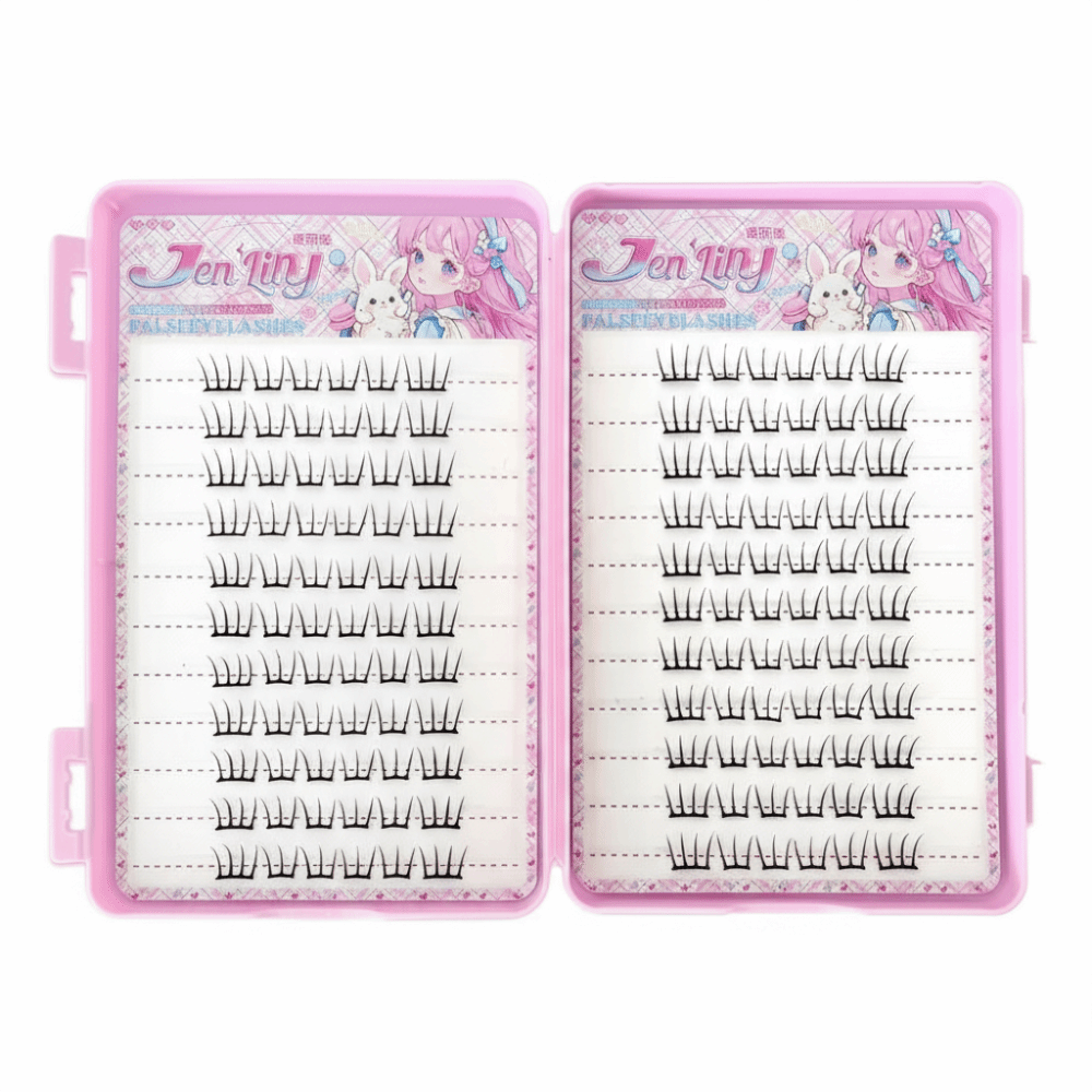 24 Rows 8-13mm Length False Ey - Eyelash Extension No 8 리뷰 및 가격