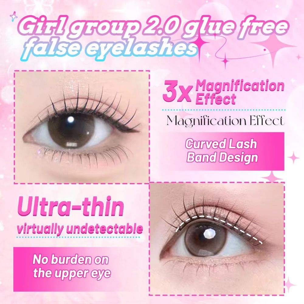 24 Rows 8-13mm Length False Ey - Eyelash Extension No 8 리뷰 및 가격