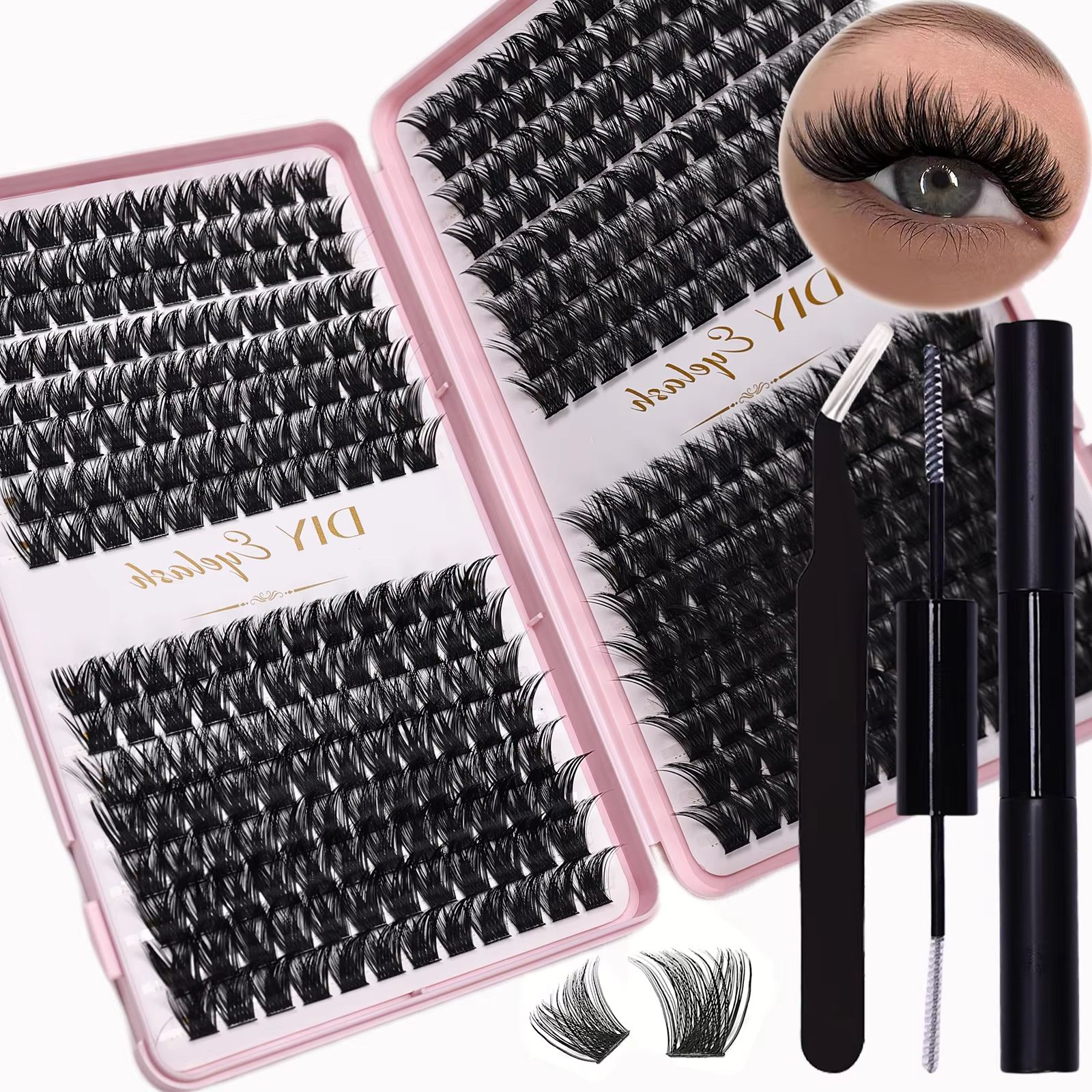 DIY Eyelash Extension Kit 384p - Eyelash Extension Volume 리뷰 및 가격