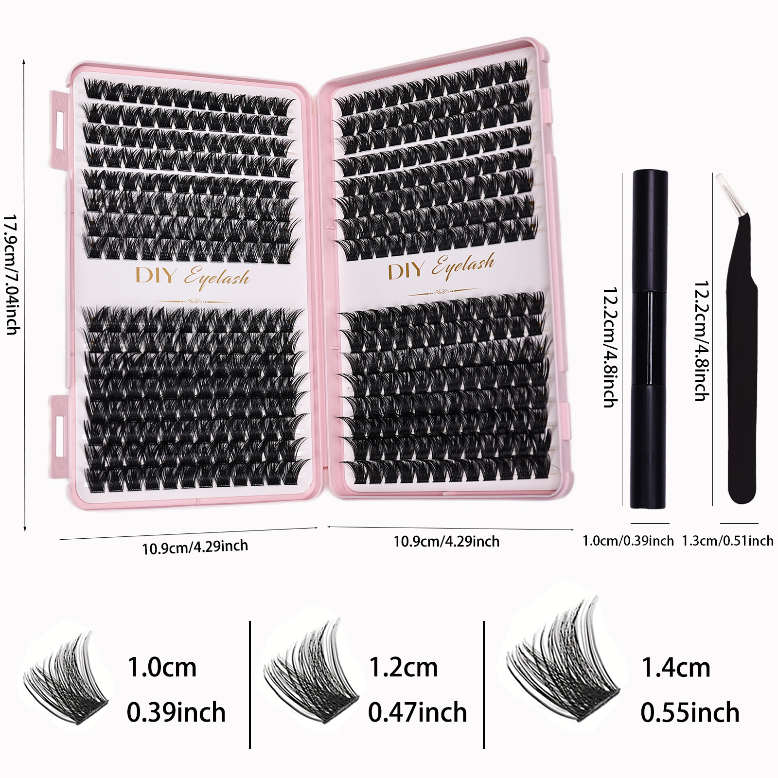DIY Eyelash Extension Kit 384p - Eyelash Extension Volume 리뷰 및 가격