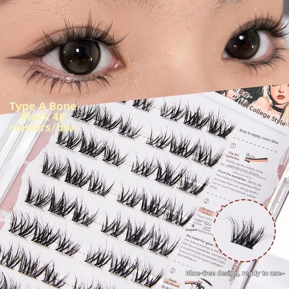 Thick Self Adhesive False Eyel - Eyelash Extension No 8 리뷰 및 가격