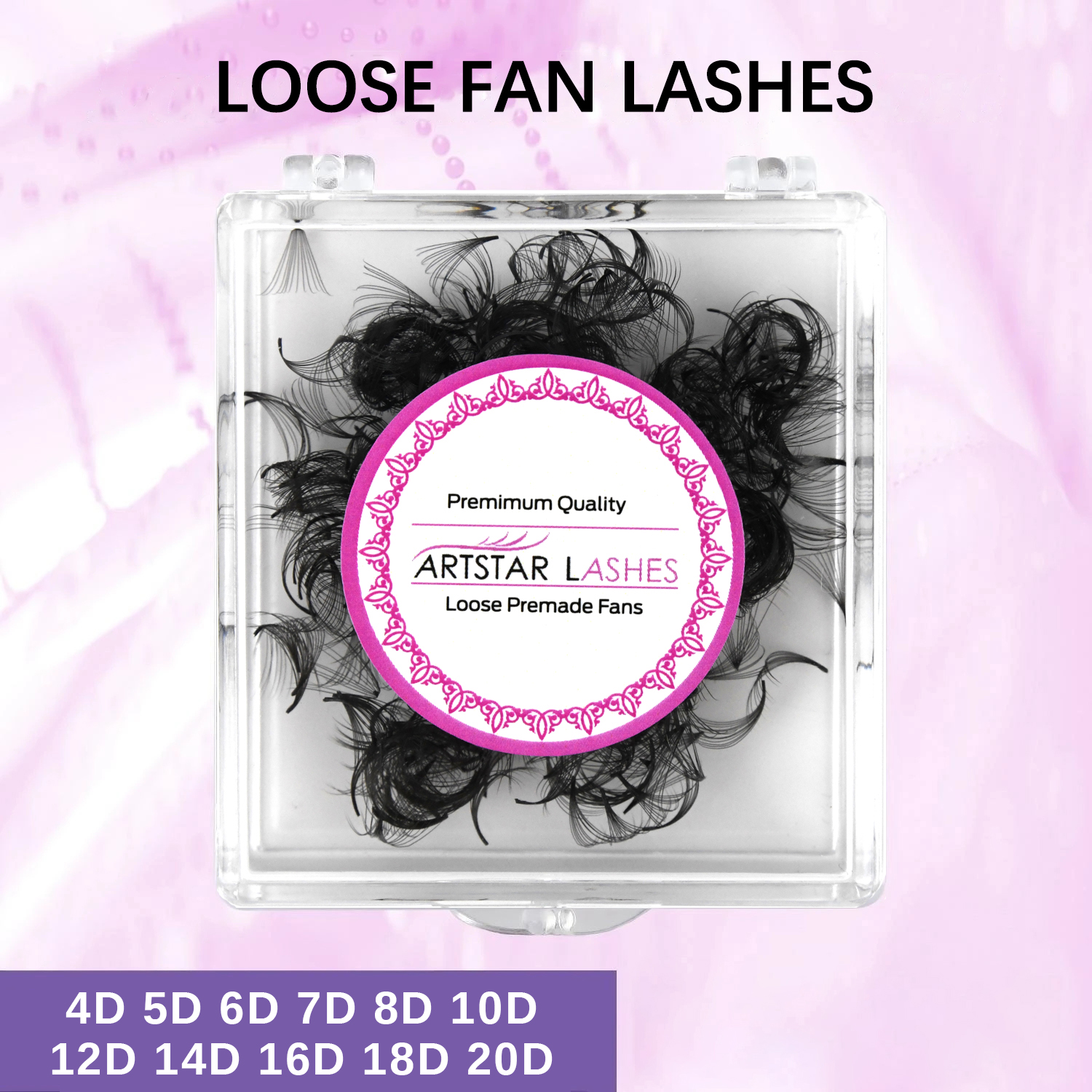 ARTSTAR 500 Fans Loose Fan Eye - Eyelash Extension Human Hair 리뷰 및 가격