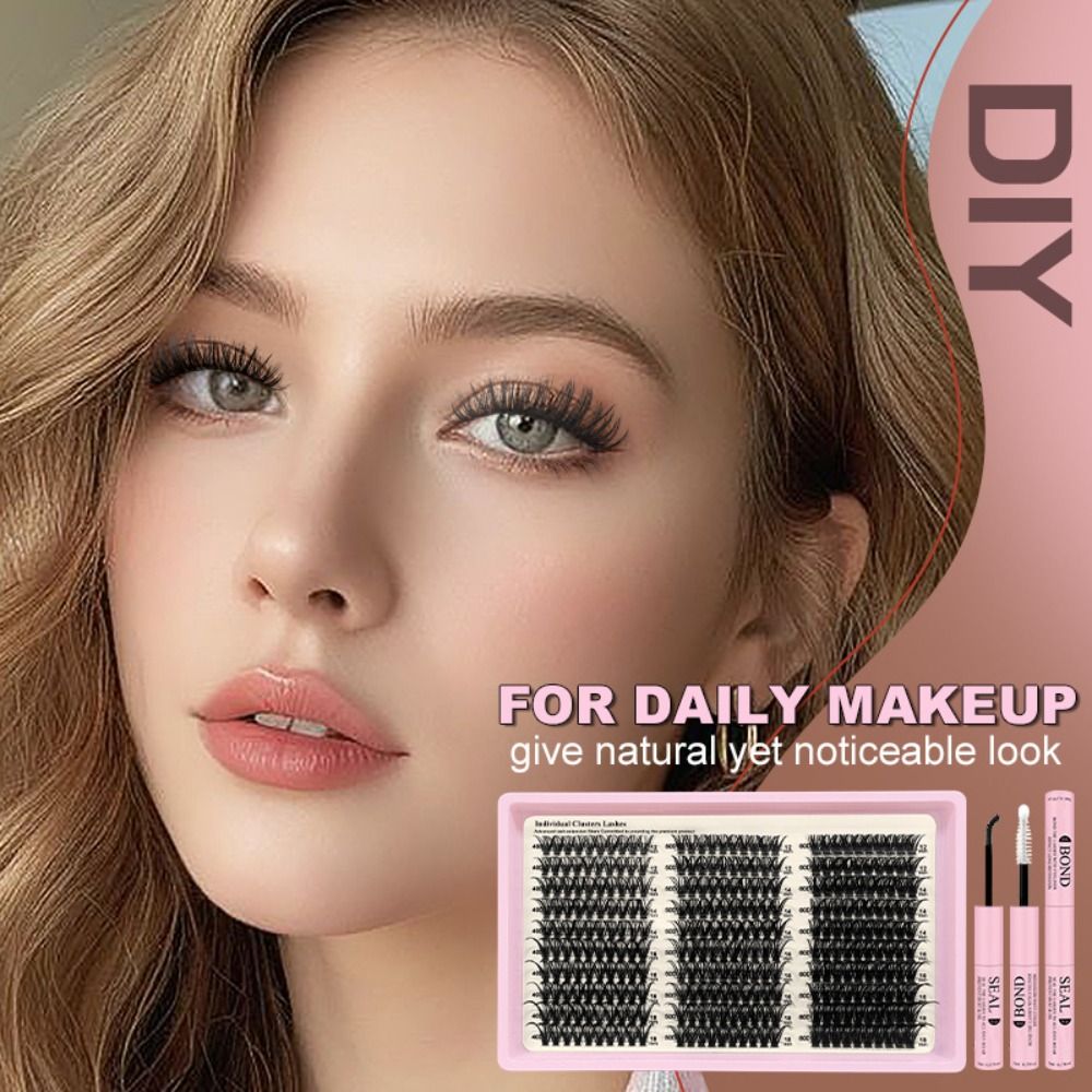 Natural Look False Eyelashes B - Eyelash Extension Wispy 리뷰 및 가격