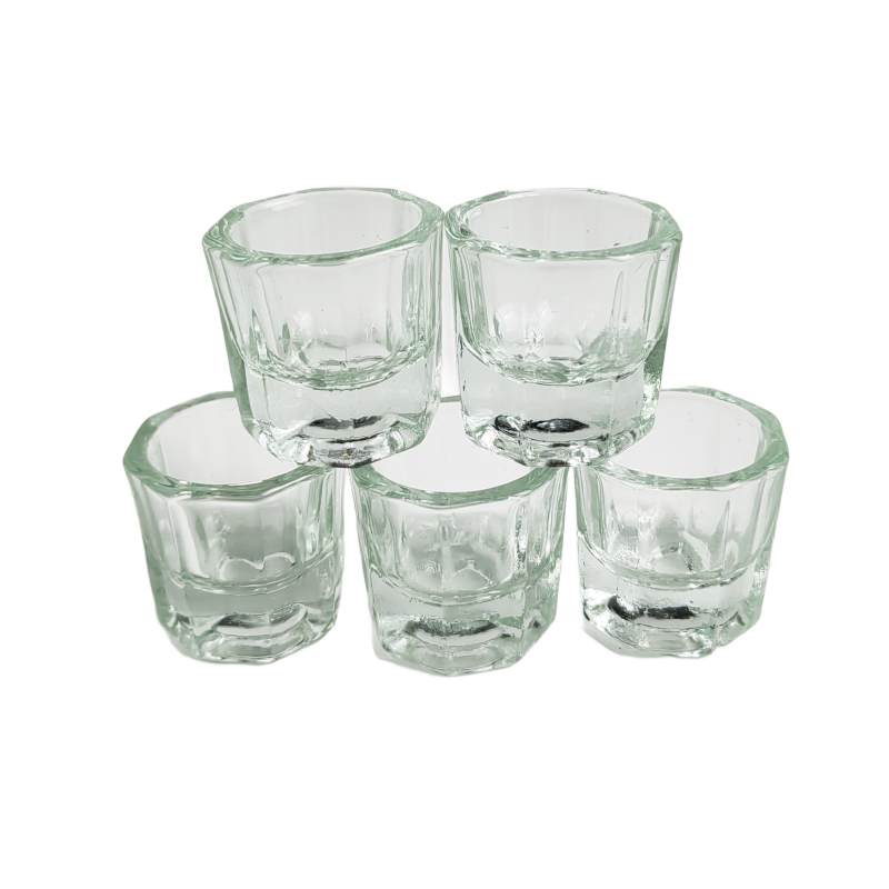 5pcs Glass Dappen Dish For Nai - Eyelash Lift Or Extension 리뷰 및 가격