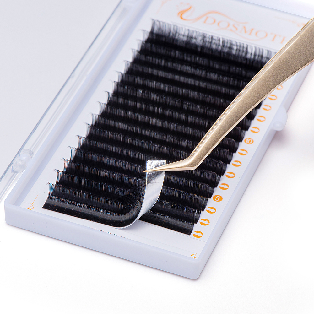 DOSMOTH 10 boxes 16rows 7-16mm - Eyelash Extension Human Hair 리뷰 및 가격