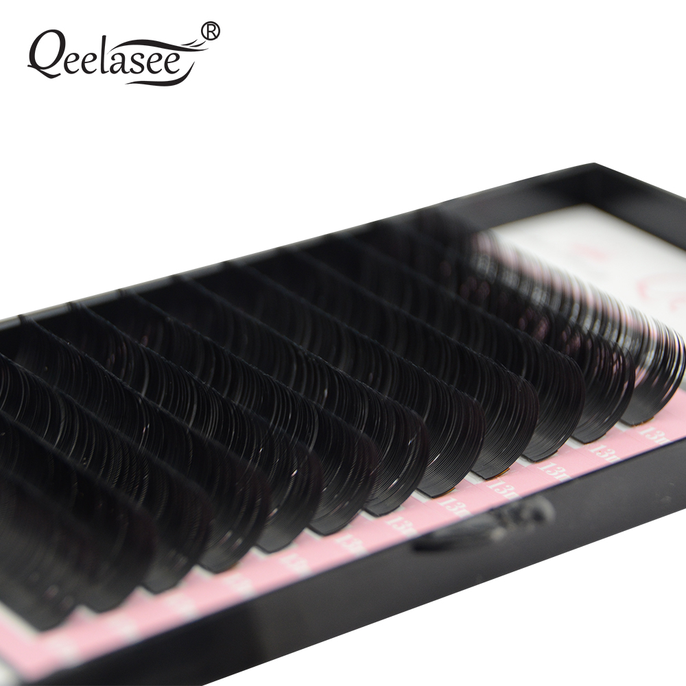 Qeelasee Faux Mink Individual  - Eyelash Extension Human Hair 리뷰 및 가격