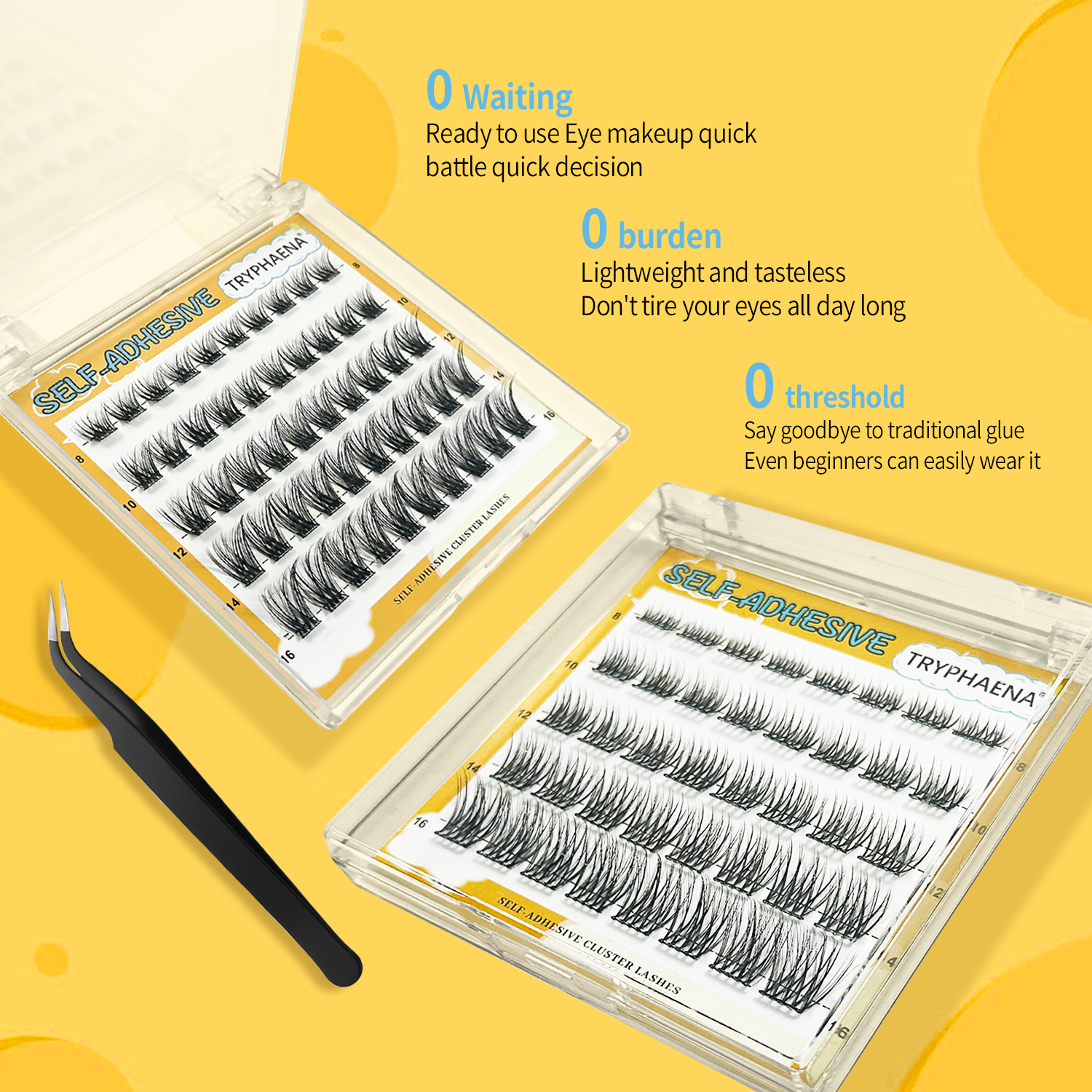 Self Adhesive Lash Clusters Ey - Eyelash Extension No 8 리뷰 및 가격