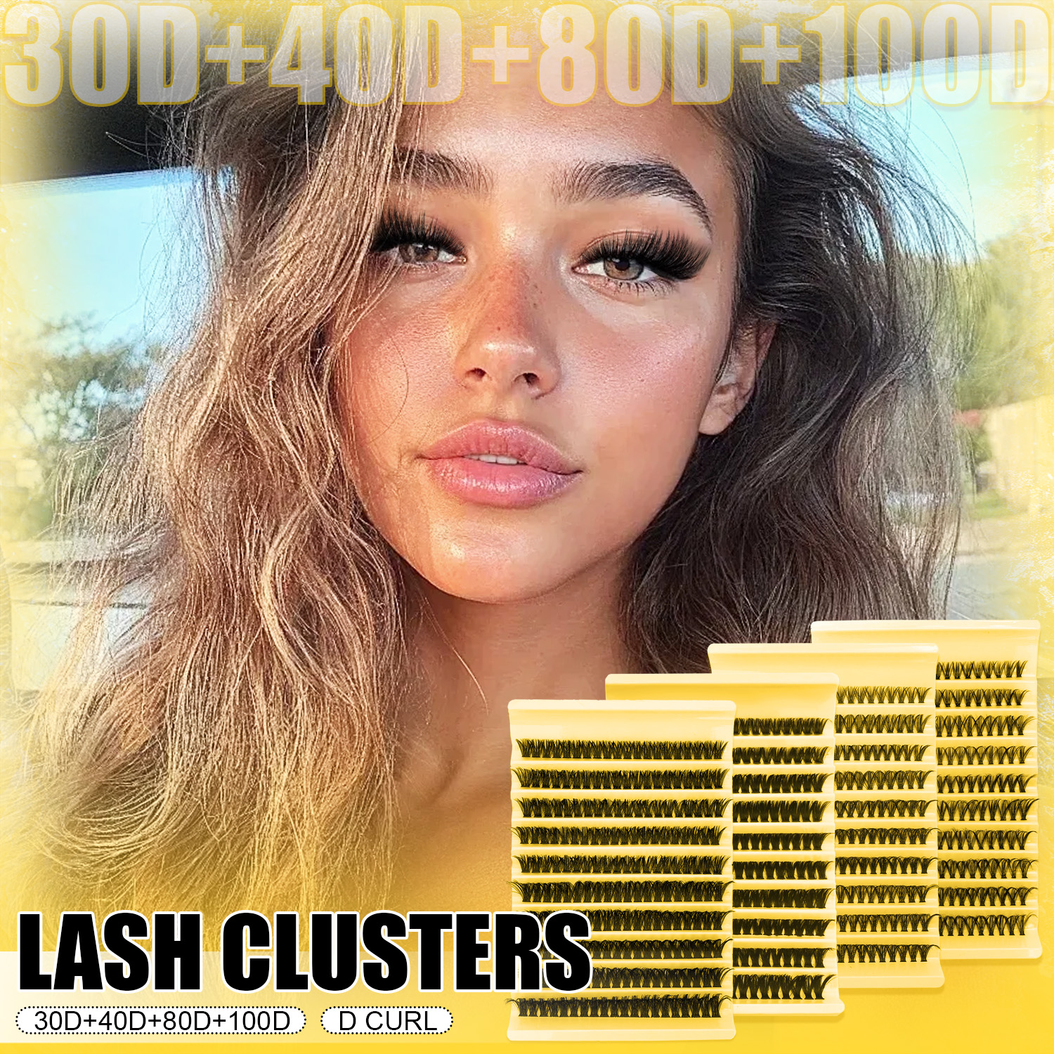 DIY Lash Clusters Kit - 30D/40 - Eyelash Extension Volume 리뷰 및 가격