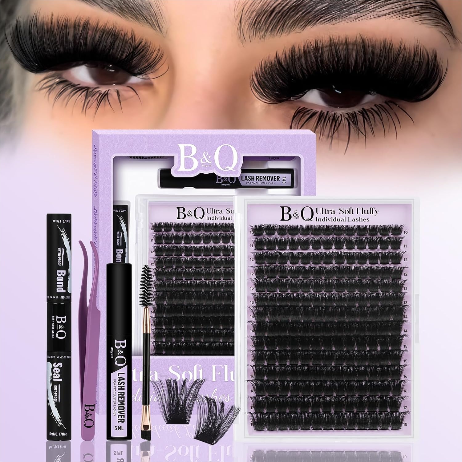 Fluffy Lash Clusters Kit, Ultr - Eyelash Extension Images Free 리뷰 및 가격