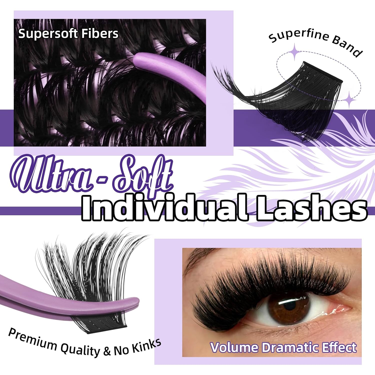 Fluffy Lash Clusters Kit, Ultr - Eyelash Extension Images Free 리뷰 및 가격