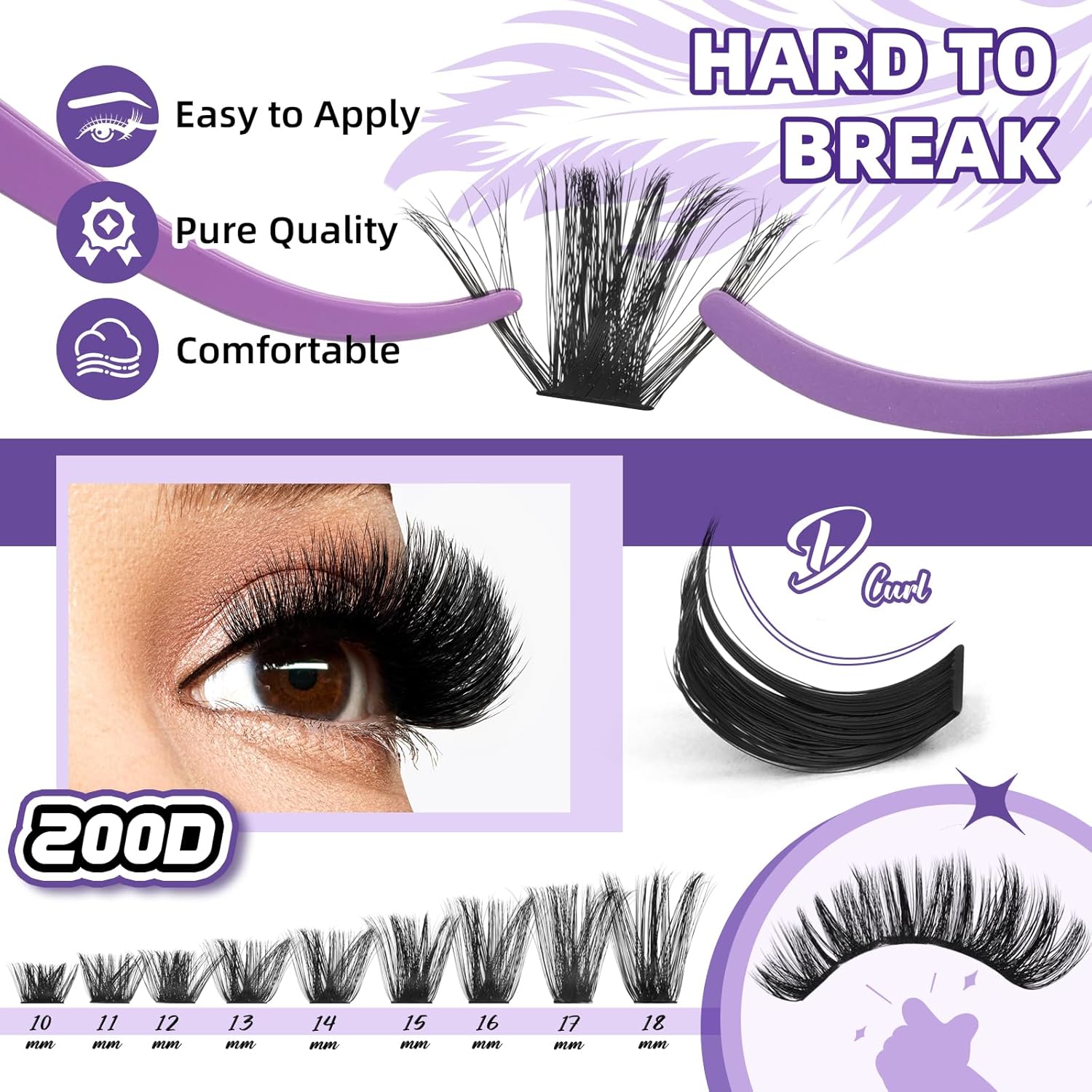 Fluffy Lash Clusters Kit, Ultr - Eyelash Extension Images Free 리뷰 및 가격
