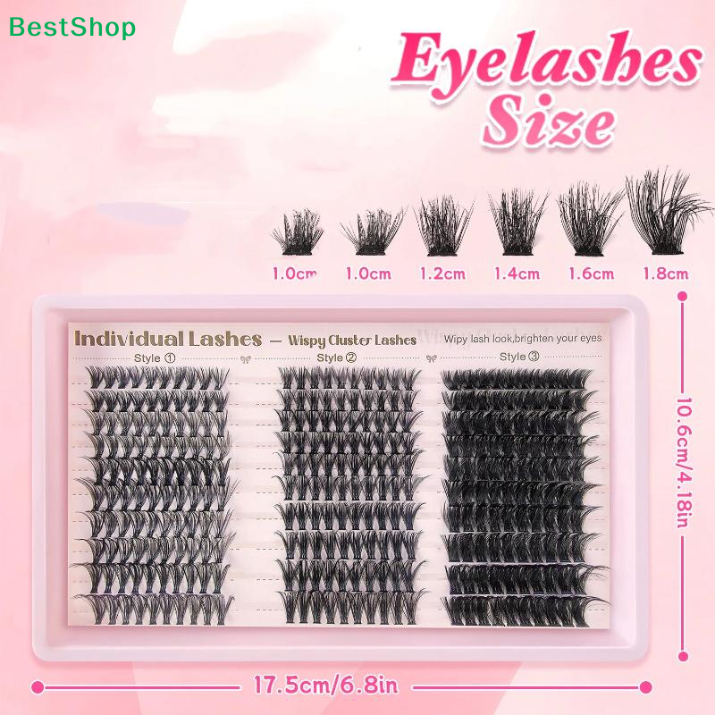 ✂Cluster Lashes Individual Ext - Eyelash Extension Wispy 리뷰 및 가격