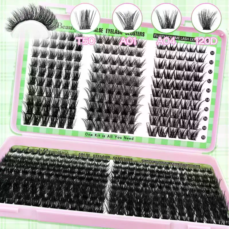 Natural Look False Eyelashes W - Eyelash Extension Wispy 리뷰 및 가격