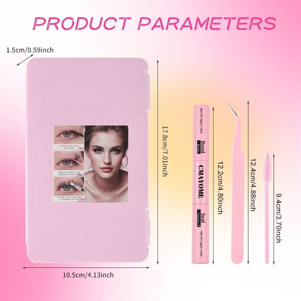 Bond and Seal False Eyelashes  - Eyelash Extension Wispy 리뷰 및 가격